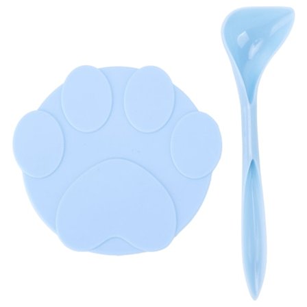 Pet Can Lock Silikon förseglingsskydd för katter och hundar Universal storlek Pet Food Can Lock Blue