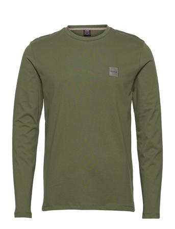 Tacks 1 T-shirts Long-sleeved Grön BOSS