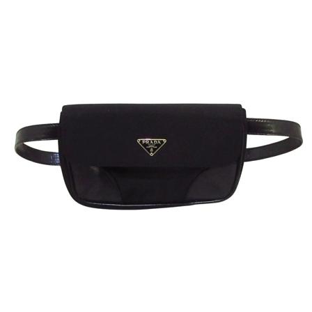 Prada Vintage, Clutches Zwart, Dames, Maat:ONE Size