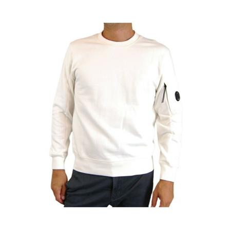 C.p. Company, Sweatshirts Biały, Mężczyzna, Rozmiar: L