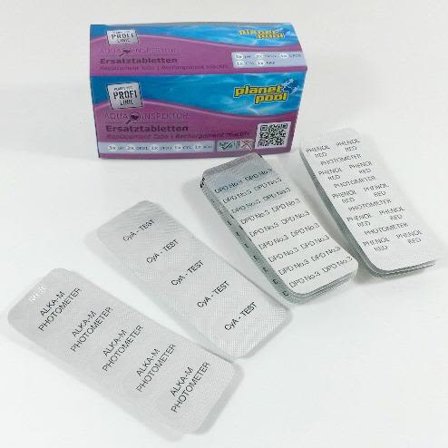 Planet Pool 216021PP Testtabletter för fotometrar, Pooler & utebad