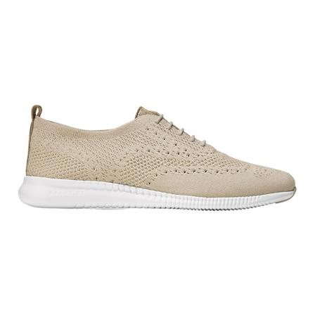 Cole Haan, 2.Zerøgrand Wingtip Oxford Beige, Heren, Maat:38 EU