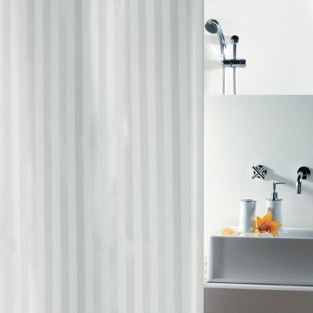 Spirella Magi Duschdraperi 180 x 200 cm, vit, Badrum