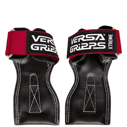 Lifting Straps & greb Versa Gripps XTREME Sceptre Red - Bodyman.dk