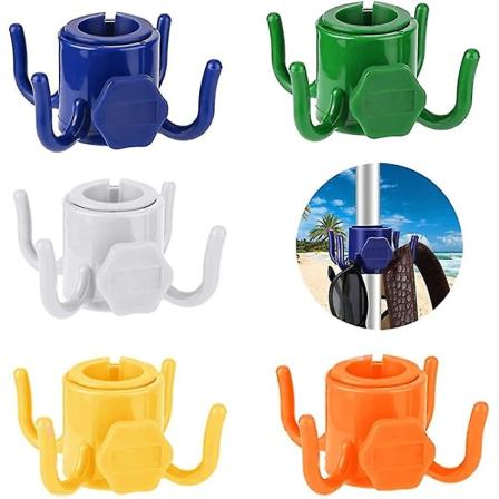 5 kpl Rantalipun Koulutuskoukut, 4-piikkiset Rantalipun Koulutuskoukut