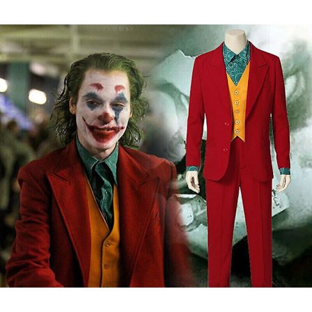 Film Joker Joaquin Phoenix Arthur Fleck Cosplay Kostyme Halloween Film Joker Cosplay Kostyme for Menn og Barn Arthur Fleck Full Set Halloween F X