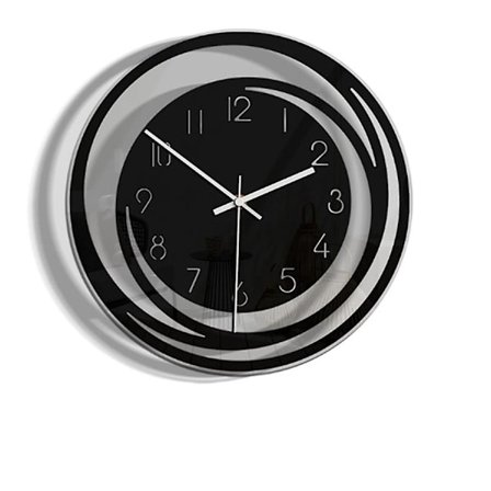 Romdekorasjon Akryl Veggklokke Eksplosjonsmodeller Minimalistisk Nei