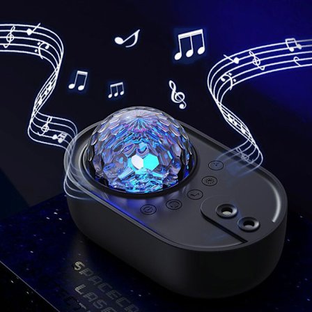 (Svart)Galaxy Lysprojektor Stjernehimmel Nattelys Planeter Proje