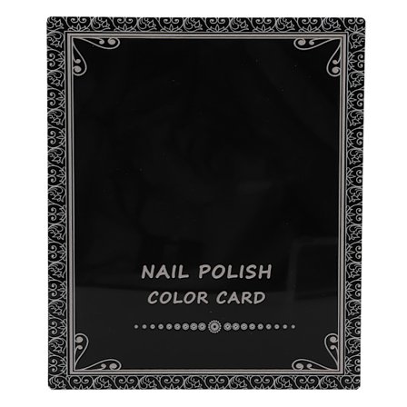 84 farger neglelakk farge display bok kart salong neglelakk fargekort