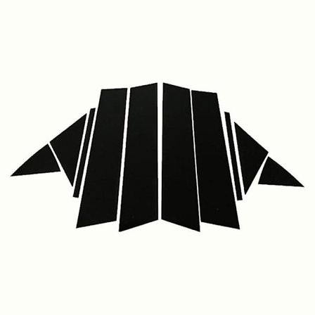 Auton ikkunapilarin koristetarra keskimmäinen Bc-pilaritarra ulkoinen