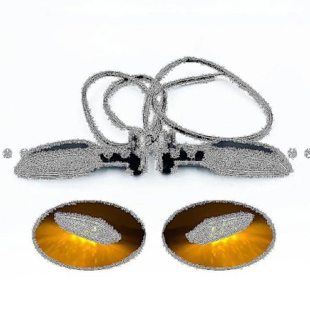 LED-vilkkuvalo KAWASAKI Z1000 Z900 Z800 Z750 Z650 Z300 Z400 Z125 NINJA -moottoripyörän lisävarusteet Suuntavilkku