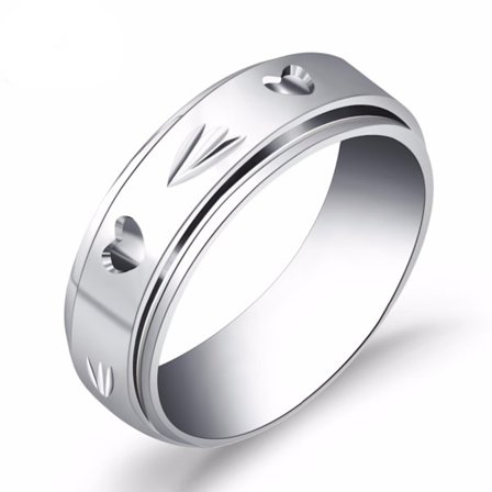 Rostfritt stål ring