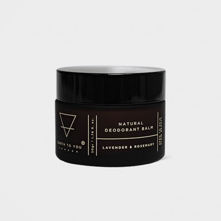 Active Natural Deodorant Balm By Earth To You