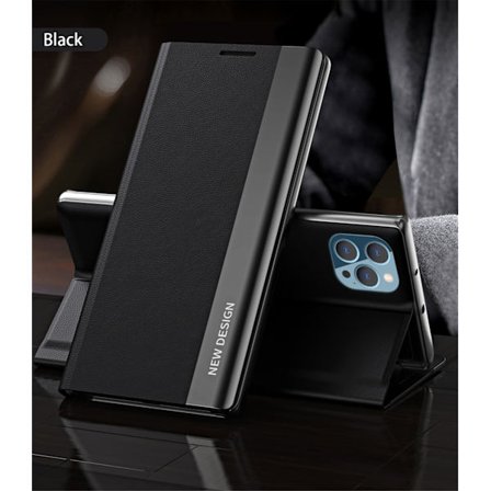 Magnetisk flipfodral för iphon 14 plus svart