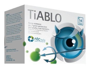 Tiablo Garza Oftalmica Monouso 14 Pezzi