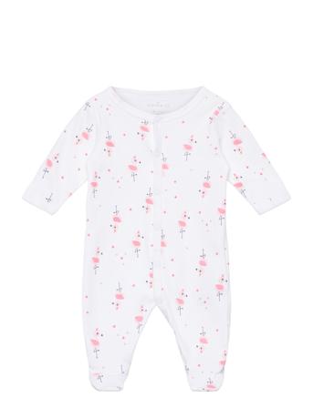 Nbfnightsuit W/F Flamingo White Name It