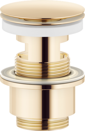 FM Mattsson S600142.60 Bottenventil polerad mässing, Badrum