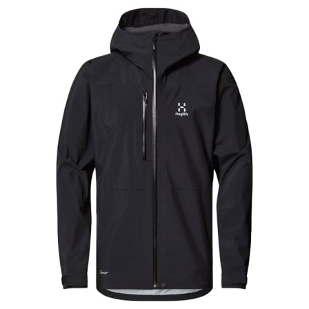 Haglöfs Front Proof Jacket Men True Black - M