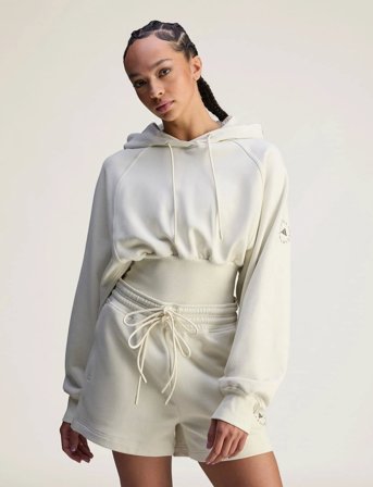 adidas by Stella McCartney Asmc Cr Hoodie - White - L