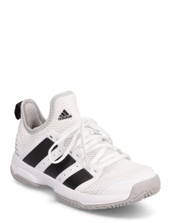Stabil Jr Shoes Sports Shoes Low-top Sneakers Hvit Adidas Performance*Betinget Tilbud