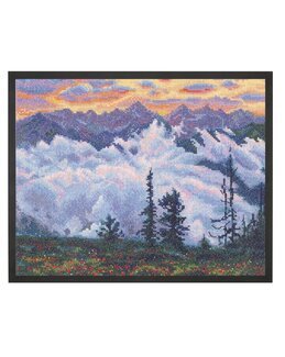 Broderipakke Bilde Fjelltopper - RTO