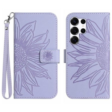 Samsung Galaxy S26 Ultra Plånboksfodral Konstläder - Lila