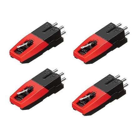 4 st Ersättningsnålar för Skivspelare, Nålar för LP Fonograf Skivspelare