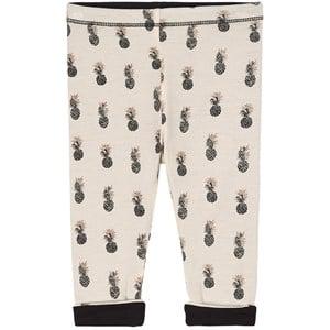 Kids - IKKS White Pineapple Leggings 18 Months - Bottoms - 18 months - Brown
