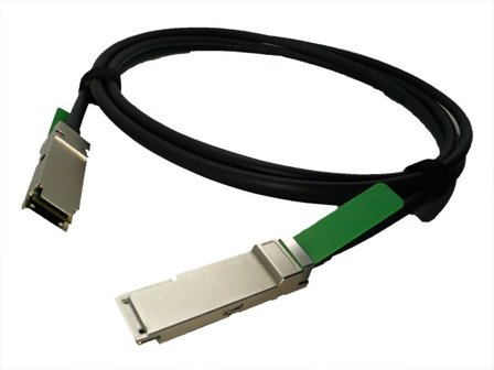 Cisco 40GBASE-CR4 Passive Copper Cable - direktekoblingskabel - 1 m - gyllenbrun