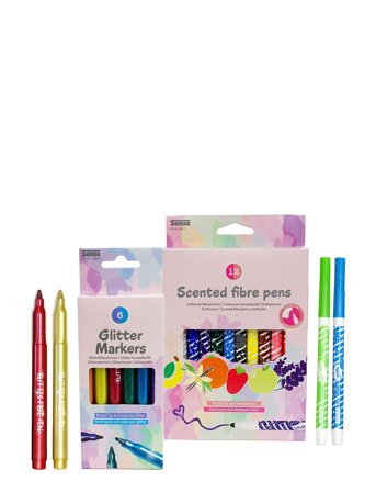 Pack Med Pennor Patterned Sense