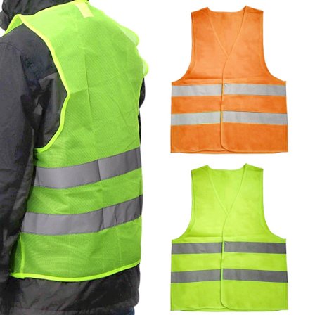 Refleksvest til Voksne & Børn / Refleks - Flere farver Orange Børn - Orange