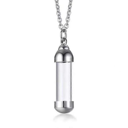 Urne Halskæde Til Aske Holder Rør Halskæde Vedhæng Kremering Urner Smykker