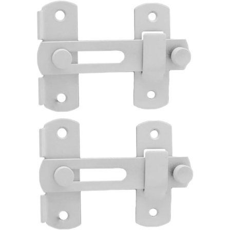 st Oven lukko Turvalukko Riippulukko Haka Navetan ovi Turvalukko Pultti Oven salpa Oven lukko Ruostumaton teräs Valkoinen