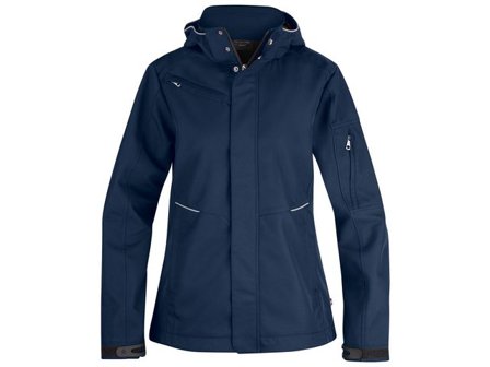 TEXSTAR Softshelljacka WJ80 dam marin XS - Lyreco - Arbetskläder - Arbetsjackor - Softshelljackor