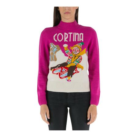 MC2 Saint Barth Turtlenecks Pink, Dame Rullekraver