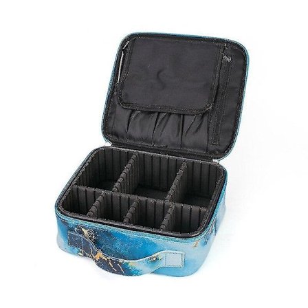 Säilytyskosmetiikkalaukku Auringonkukka Lady Kannettava Kosmetiikkalaukku Kannettava Tatuointi Kynsilaukku