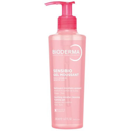 BIODERMA Sensibio Gel Moussant Gel Detergente delicato 200ml - Gel detergente viso