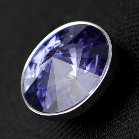 Alfiler de corbata de cristal morado for Men