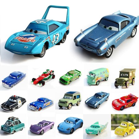 1 stk. Disney Pixar Cars 1:43 nr. 95 Lightning McQueen Diecast Modelbil Børnelegetøj Gaver 9*3,5*4cm #10