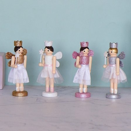 /#/Nøddeknækker hængende ornament figurer – Fe balletdansere G/#/