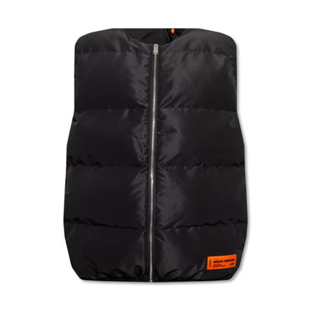 Heron Preston Insulated vest Sort, Herre Veste, Størrelse: M