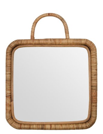 meraki Mirror W. Frame, Mkbaki, Natural - ONE SIZE