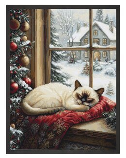 Stickpackung Bild Weihnachtsgemütlichkeit