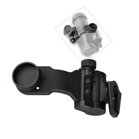 J Arm Aluminiumlegeringsadapter til natkikkertmontering og hjelmadapter