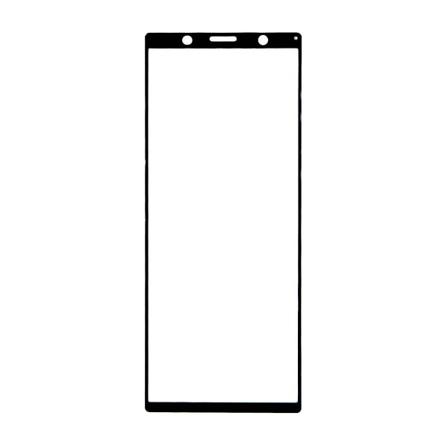 Skärmskydd Sony Xperia 5 - Härdat Glas Svart (miljö) Svart