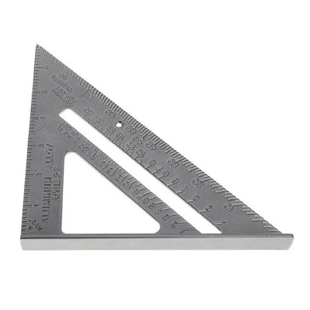 Triangel Linjal Vinkel Gradskive Målelinjal