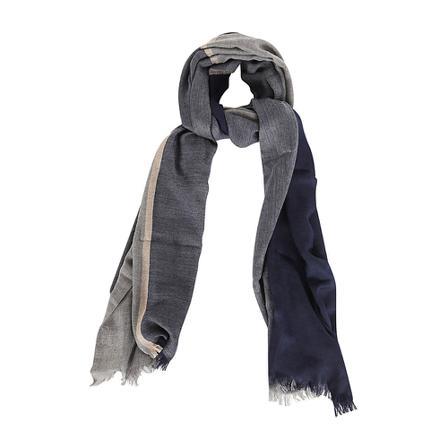Brunello Cucinelli, Silky Scarves Grijs, Heren, Maat:ONE Size