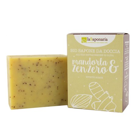 LA SAPONARIA Sapone solido mandorla e zenzero 100g - Sapone