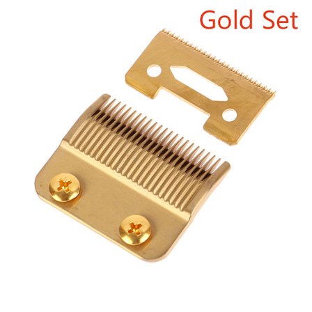 2st/ set Groove Tooth Hårtrimmer Ersättningsblad för hår