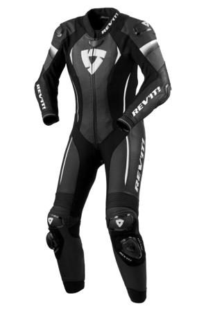 Rev'It! Xena 4 MC Leather Suit Women Black/White 46